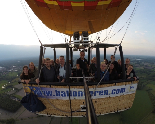 Ballonvaart Eindhoven naar Zijtaart
